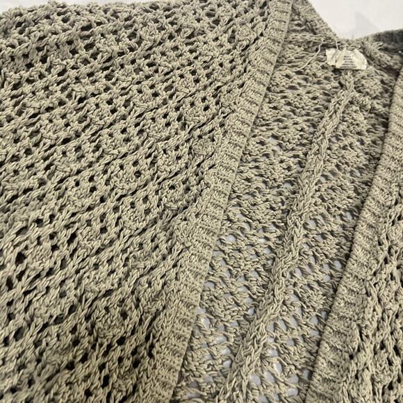 Nicole Miller Womens Sweater Shrug Long Sleeve Open Front Knit M Medium - Picture 3 of 11